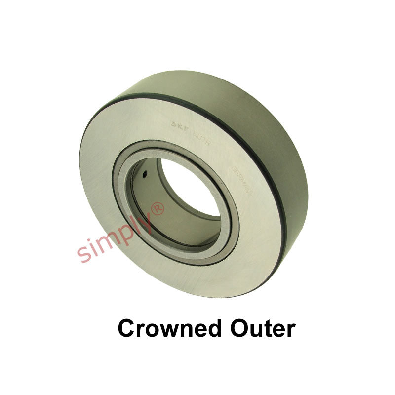 Major Brand NUTR45A Support Roller With Axial Guidance Crowned Outer 45x85x32mm