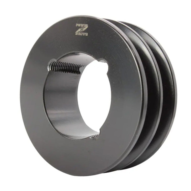 90X2SPA 90mm Pitch Diameter SPA Section Tapered Locking Bush Type Pulley with 2 Grooves (Bush not Incl.)