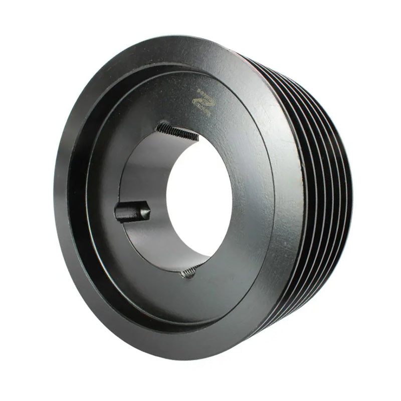180X6SPA 180mm Pitch Diameter SPA Section Tapered Locking Bush Type Pulley with 6 Grooves (Bush not Incl.)