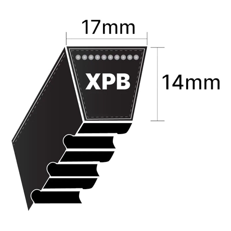 XPB5000 Pix SPBX-Section Cogged V-Belt
