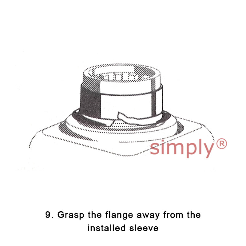 SKF CR99606 Hardened Stainless Speedi Sleeve for Shafts 154.75-155mm