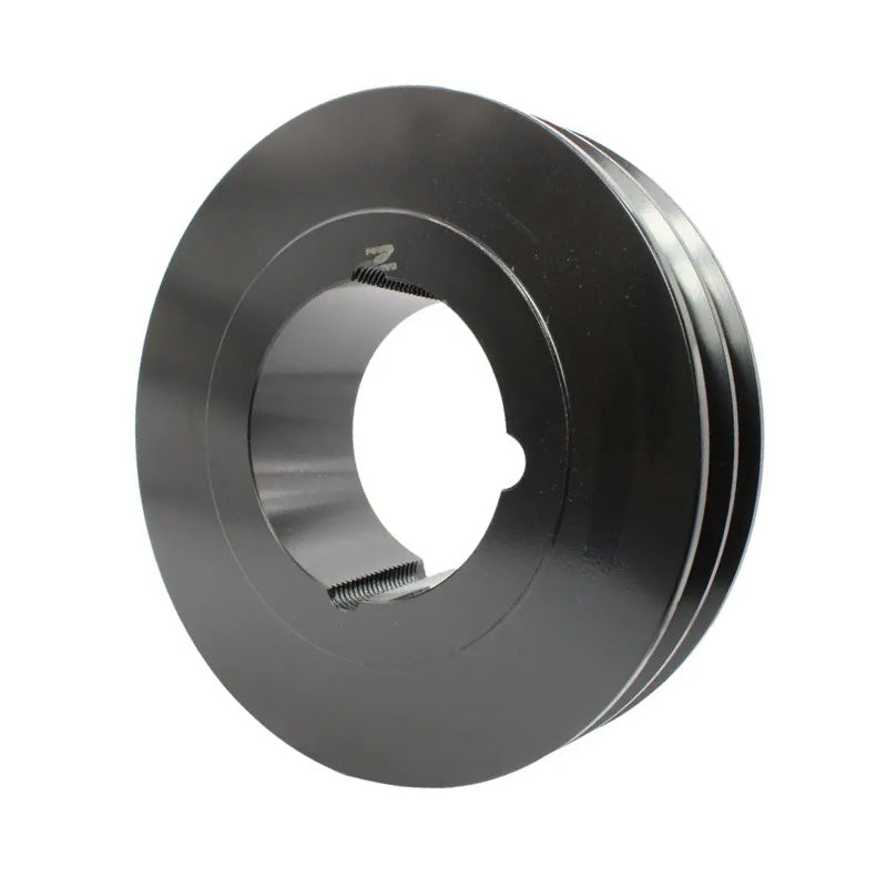 150X2SPZ 150mm Pitch Diameter SPZ Section Tapered Locking Bush Type Pulley with 2 Grooves (Bush not Incl.)