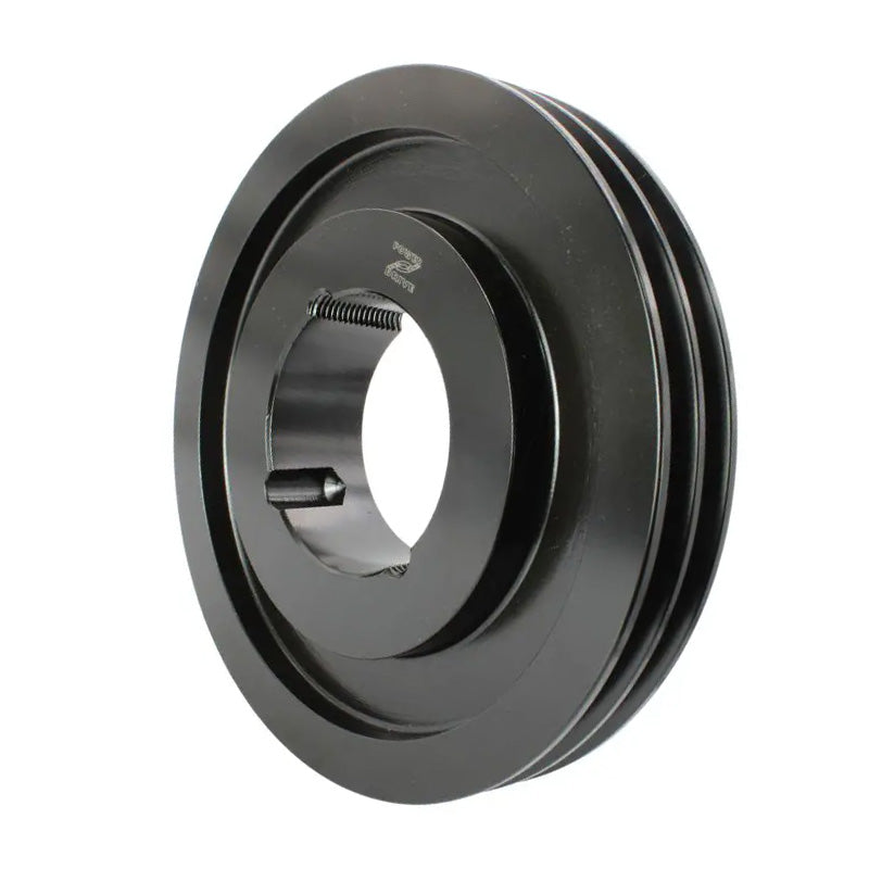 180X2SPZ 180mm Pitch Diameter SPZ Section Tapered Locking Bush Type Pulley with 2 Grooves (Bush not Incl.)