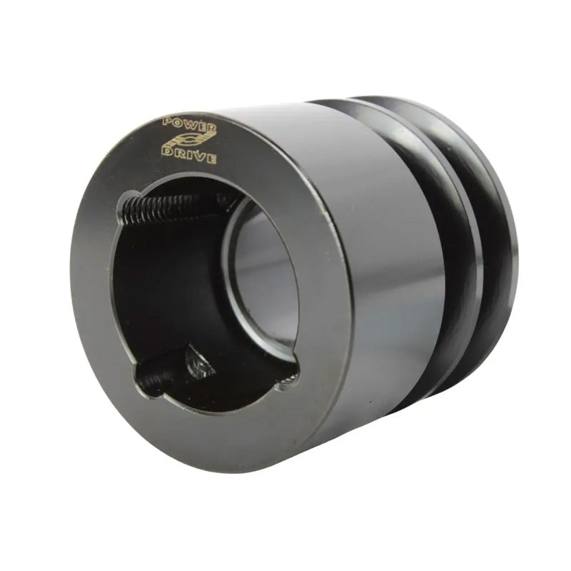 56X2SPZ 56mm Pitch Diameter SPZ Section Tapered Locking Bush Type Pulley with 2 Grooves (Bush not Incl.)