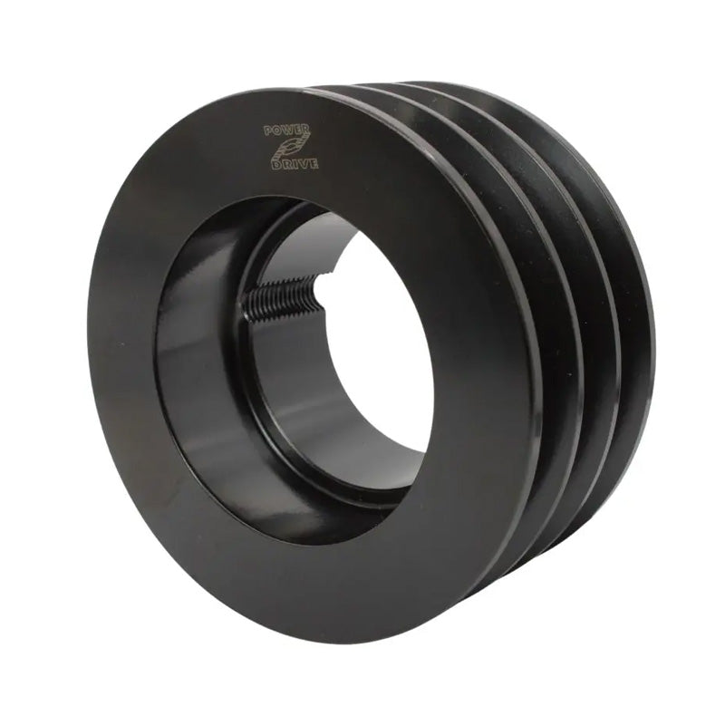 140X3SPZ 140mm Pitch Diameter SPZ Section Tapered Locking Bush Type Pulley with 3 Grooves (Bush not Incl.)