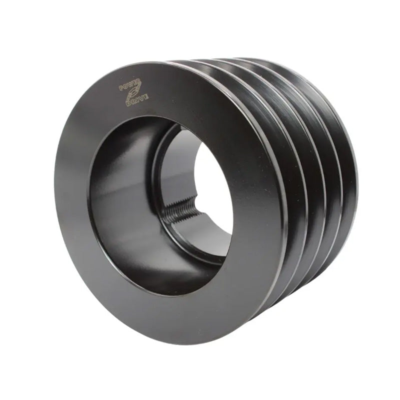 125X4SPZ 125mm Pitch Diameter SPZ Section Tapered Locking Bush Type Pulley with 4 Grooves (Bush not Incl.)