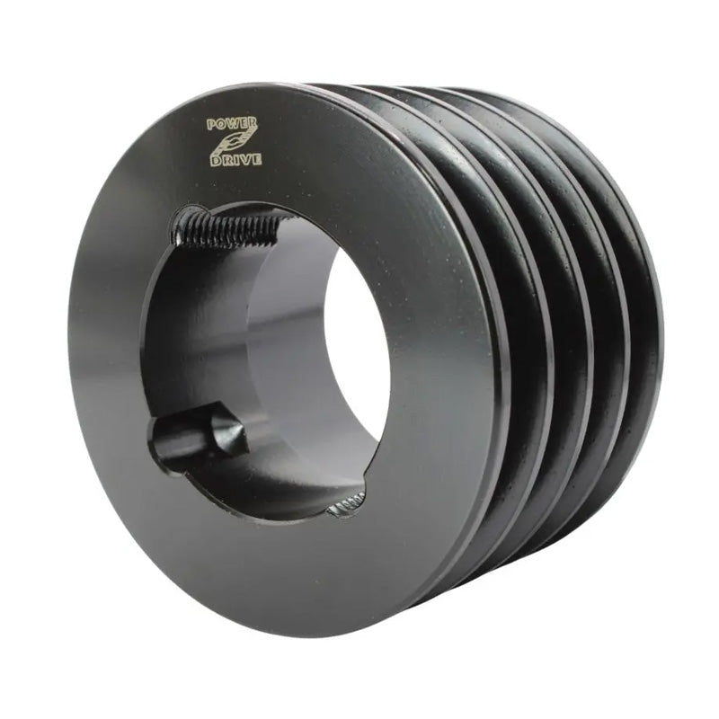75X4SPZ 75mm Pitch Diameter SPZ Section Tapered Locking Bush Type Pulley with 4 Grooves (Bush not Incl.)