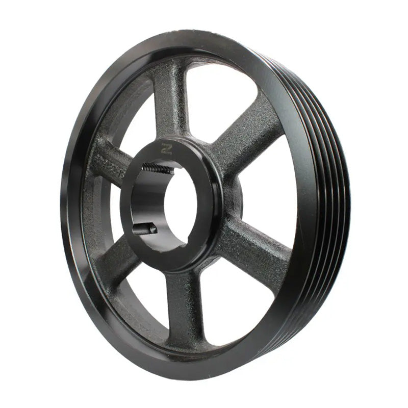 355X5SPZ 355mm Pitch Diameter SPZ Section Tapered Locking Bush Type Pulley with 5 Grooves (Bush not Incl.)