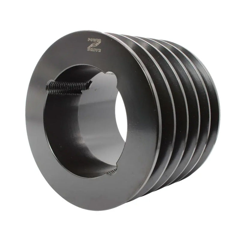118X5SPZ 118mm Pitch Diameter SPZ Section Tapered Locking Bush Type Pulley with 5 Grooves (Bush not Incl.)