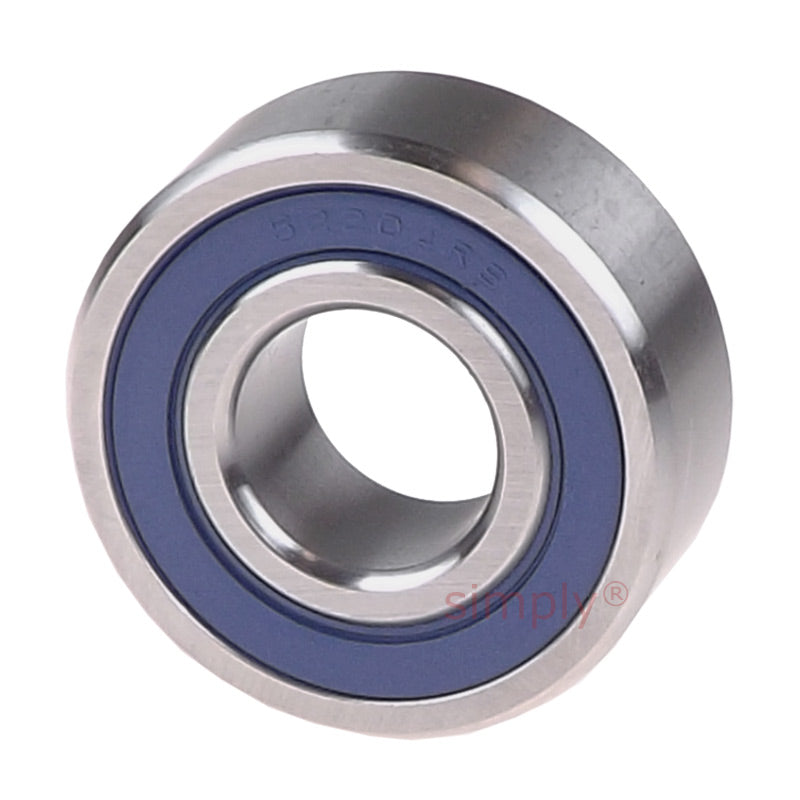 SS22042RS Stainless Steel Self Aligning Ball Bearing with Rubber Seals 20x47x18mm