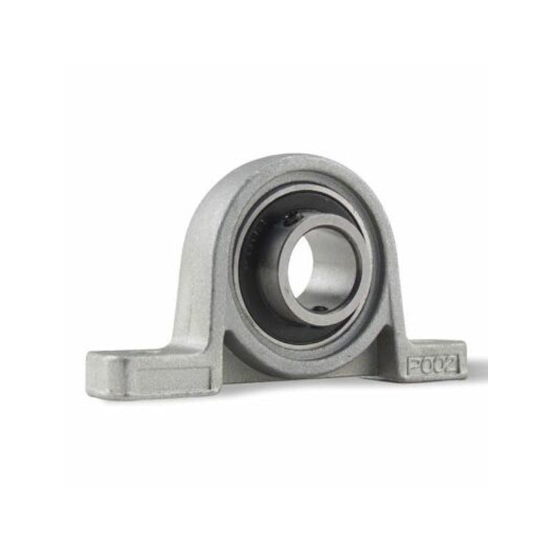 SSKP003 2 Bolt Corrosion Resistant Pillow Block with 17mm Bore Stainless Grub Screw Insert