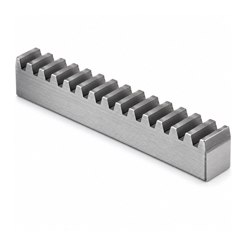 SR10/10H/2a Metric En8 Steel Rack Black Oxide Finish 1.0 MOD 20deg Pressure Angle 2020mm Length