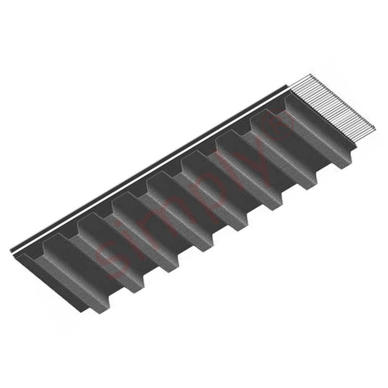 220XL037 Major Brand Synchronous Toothed Belt 0.38 inch Wide 22 inch Length 110 Teeth