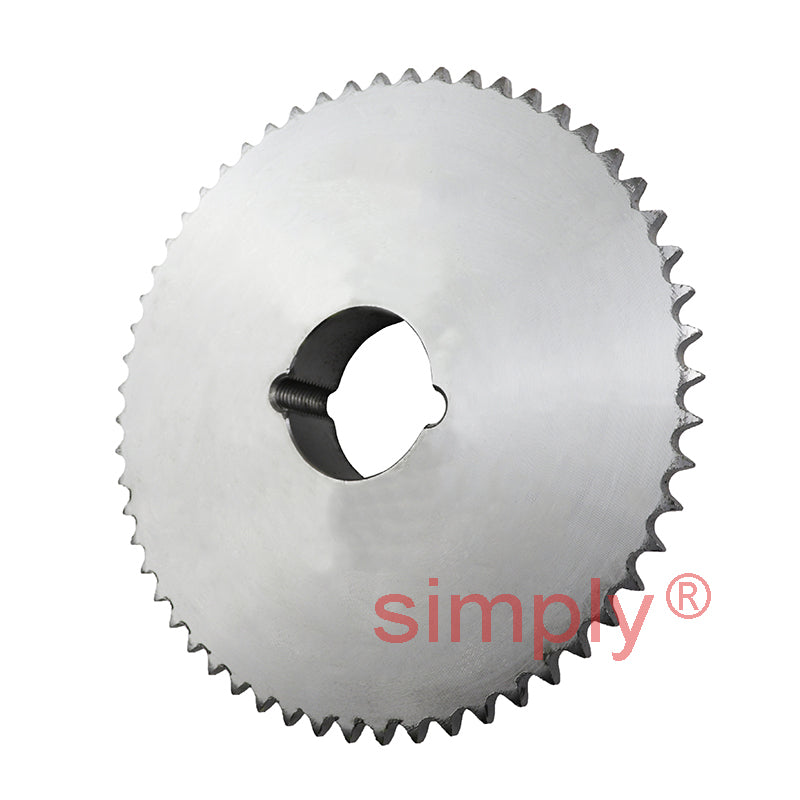 57 Tooth 06B Simplex Sprocket Tapered Locking Bush Type for 3/8 inch Pitch Chain - Bush not Incl.