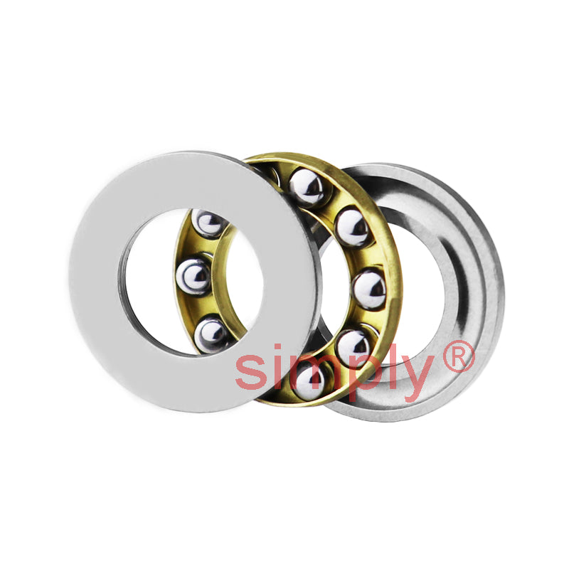 F10-18G Budget Single Thrust Ball Bearing with Grooved Washers 10x18x5.5mm