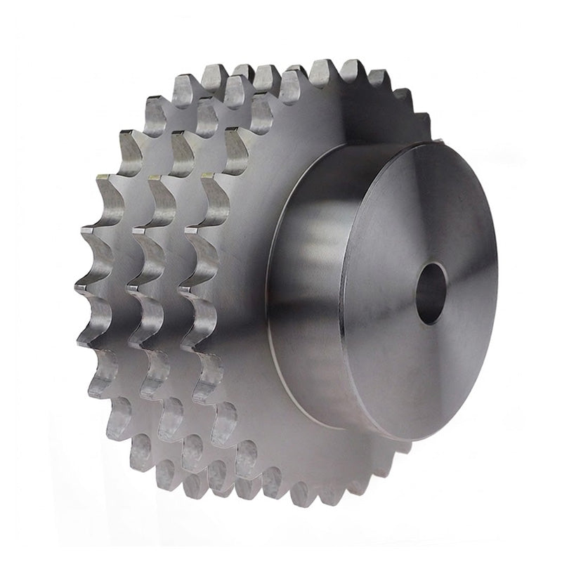 21 Tooth 06B Triplex Pilot Bore Sprocket for 3/8 inch Pitch Chain
