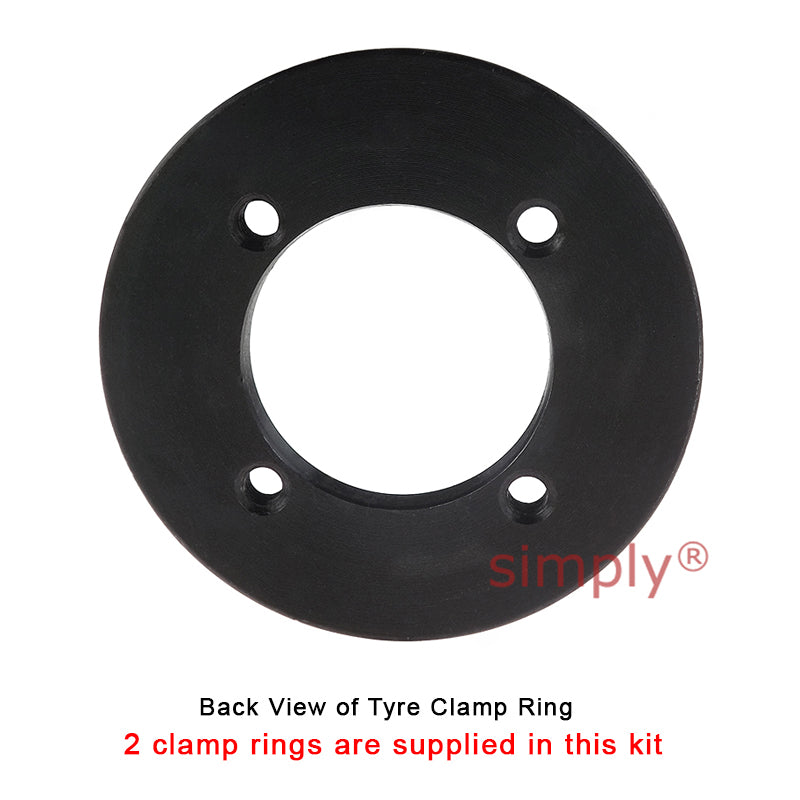 Major Branded F50H/F50F Inner/Outer Facing Taper Bores Type Tyre Drive Coupling Assembly with Natural Rubber Tyre