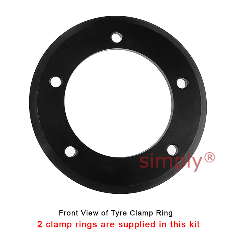 Major Branded F60H/F60B Outer Facing Taper Bore/Pilot Bored Tyre Drive Coupling Assembly with Natural Rubber Tyre