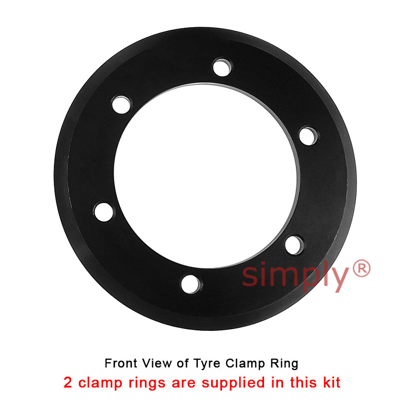 Major Branded F120H/F120H Outer Facing Taper Bores Type Tyre Drive Coupling Assembly with Natural Rubber Tyre