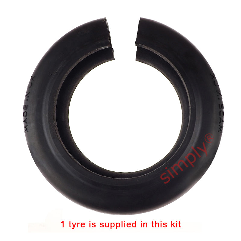 Major Branded F160H/F160H Outer Facing Taper Bores Type Tyre Drive Coupling Assembly with Natural Rubber Tyre