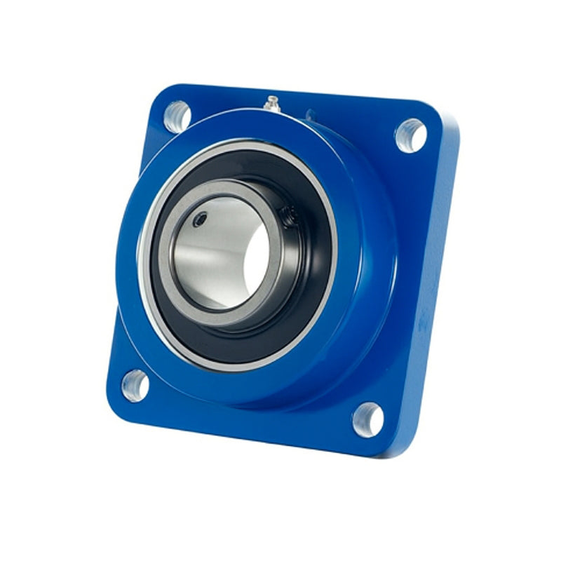 Major Brand UCF207T-35M Metric Steel Four Bolt Square Flanged Housing for Bearings with 35mm Outer Diameter - Allow 3-4 Weeks