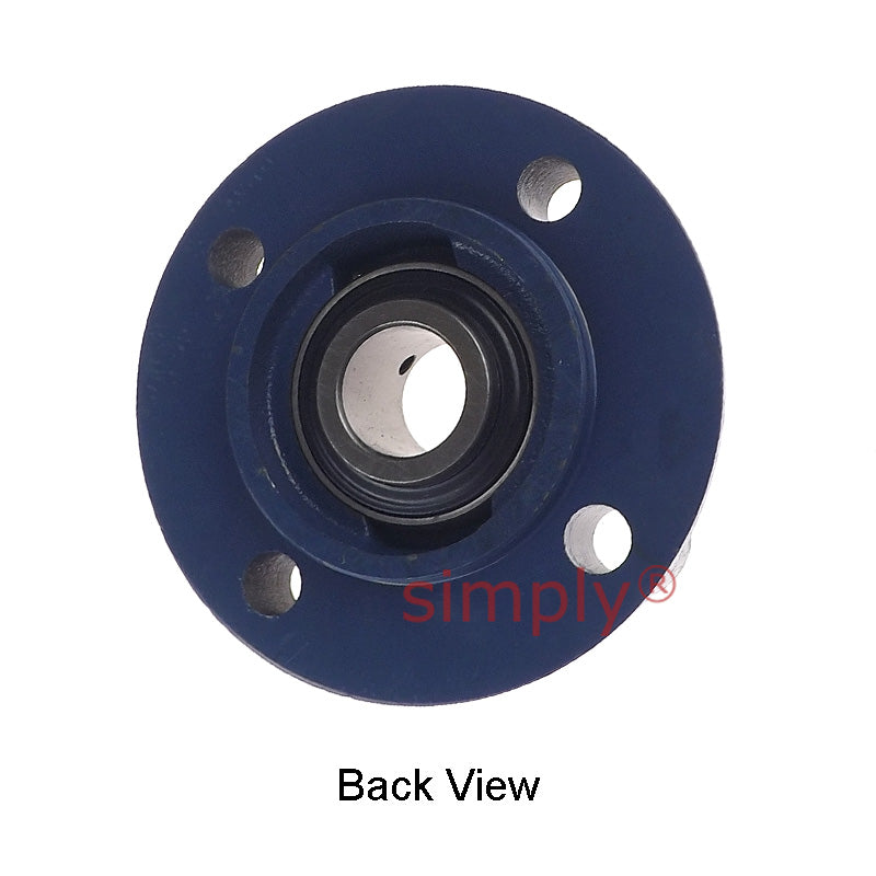 UCFC205-15 Imperial Four Bolt Cast Iron Round Flanged Housing with 15/16 inch Insert