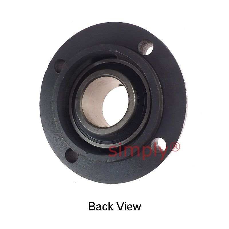 UCFC213-40 Imperial Four Bolt Cast Iron Round Flanged Housing with 2-1/2 inch Insert