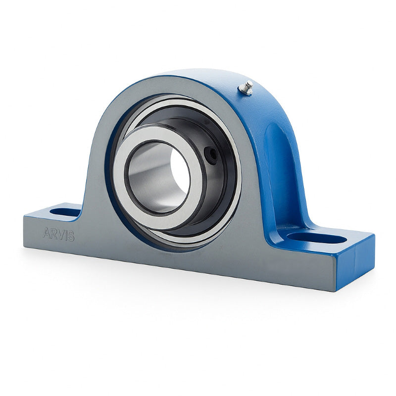 Major Brand UCP212T-36E Imperial Steel Two Bolt Pillow / Plummer Block Housing with 2-1/4 inch Bore Insert - Allow 3-4 Weeks
