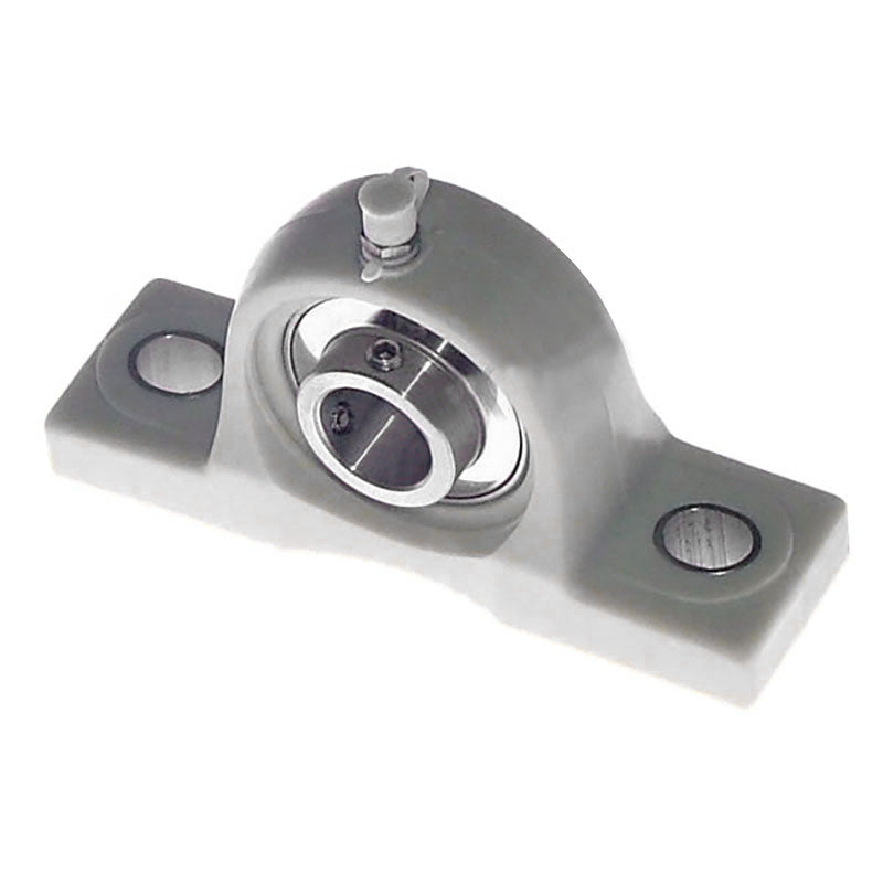 SUCPPL214 Metric Thermo Plastic Two Bolt Pillow / Plummer Block Housing with 70mm Bore Stainless Insert 