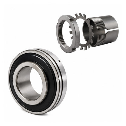 UK209/HS2309 Taper Bore Bearing Insert and Sleeve Fits 1-5/8 inch Shaft