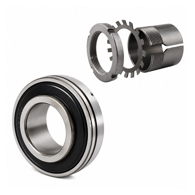 UK210/HA2310 Taper Bore Bearing Insert and Sleeve Fits 1-11/16 inch Shaft