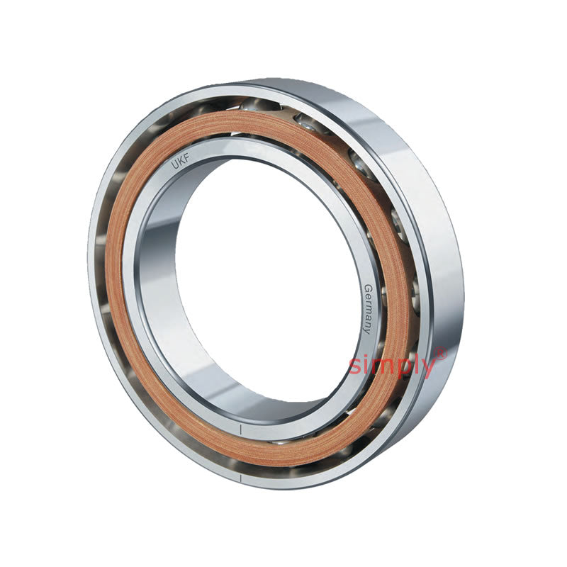 UKF 719USSC140 Super Precision Single Row Angular Contact Spindle Bearing 140x190x24mm