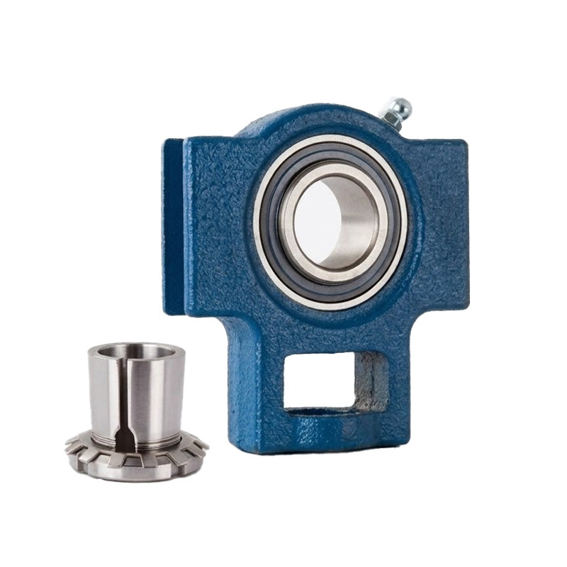 UKT322/H2322 Metric Cast Iron Take Up Unit Housing Insert and Adaptor Sleeve Fits 100mm Shaft
