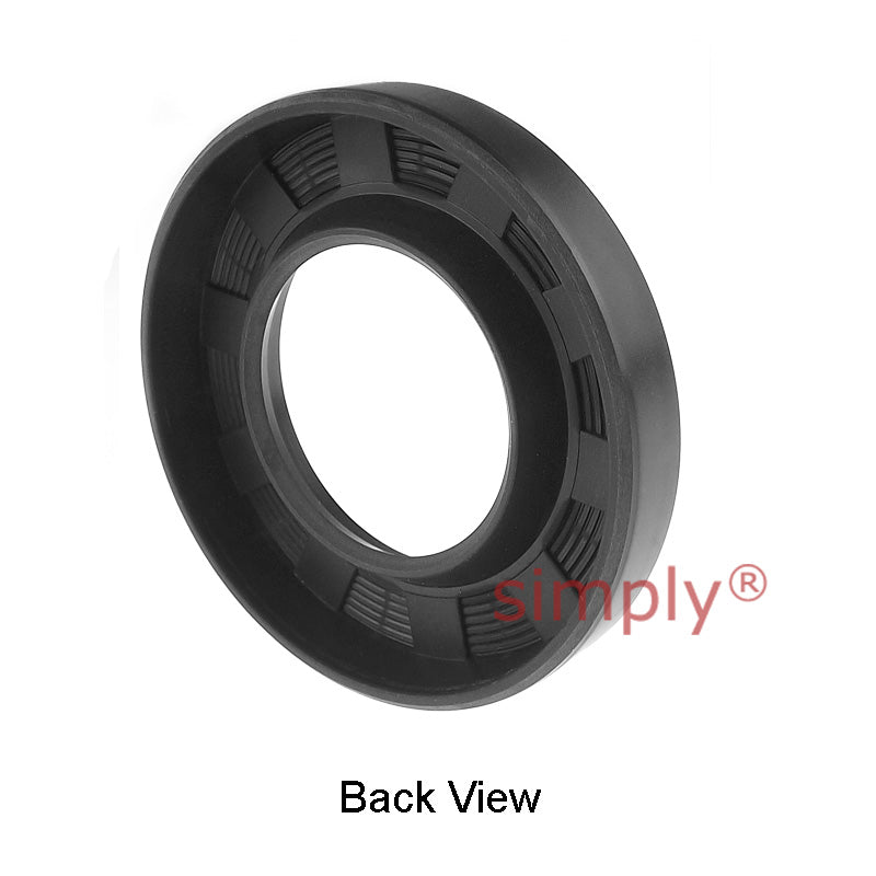 17x22x5mm Nitrile Rubber Single Lip Rotary Shaft Oil Seal Springless Design VC Style