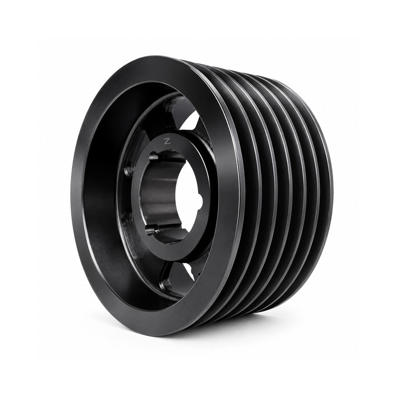 PowerDrive 800X6SPZ 800mm Pitch Diameter SPZ Section Tapered Locking Bush Type Pulley with 6 Grooves (Bush not Incl.) - Allow 2-3 Days