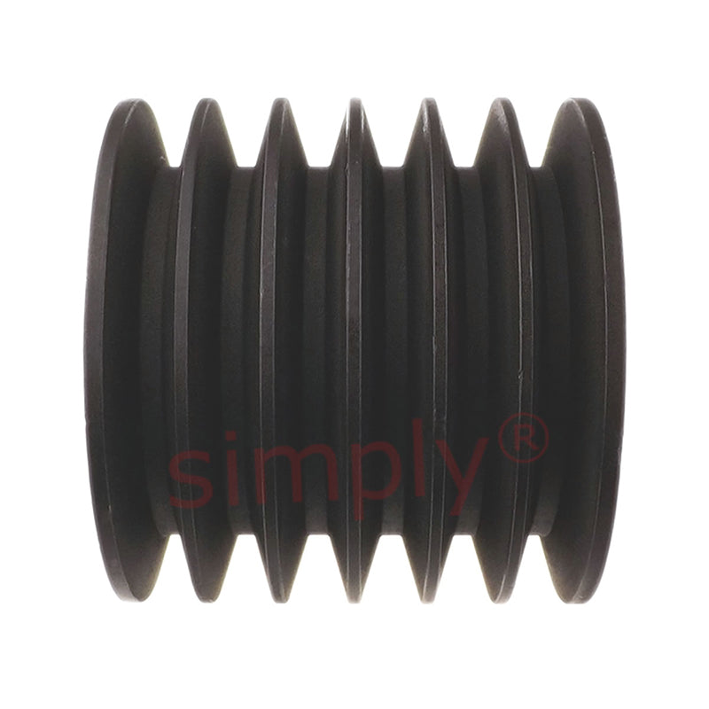 375X6SPC 375mm Pitch Diameter SPC Section Tapered Locking Bush Type Pulley with 6 Grooves (Bush not Incl.)