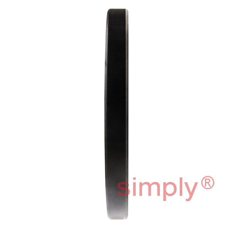 EC150X15 Nitrile Rubber End Cap Seal 150mm Outside Diameter 15mm Width