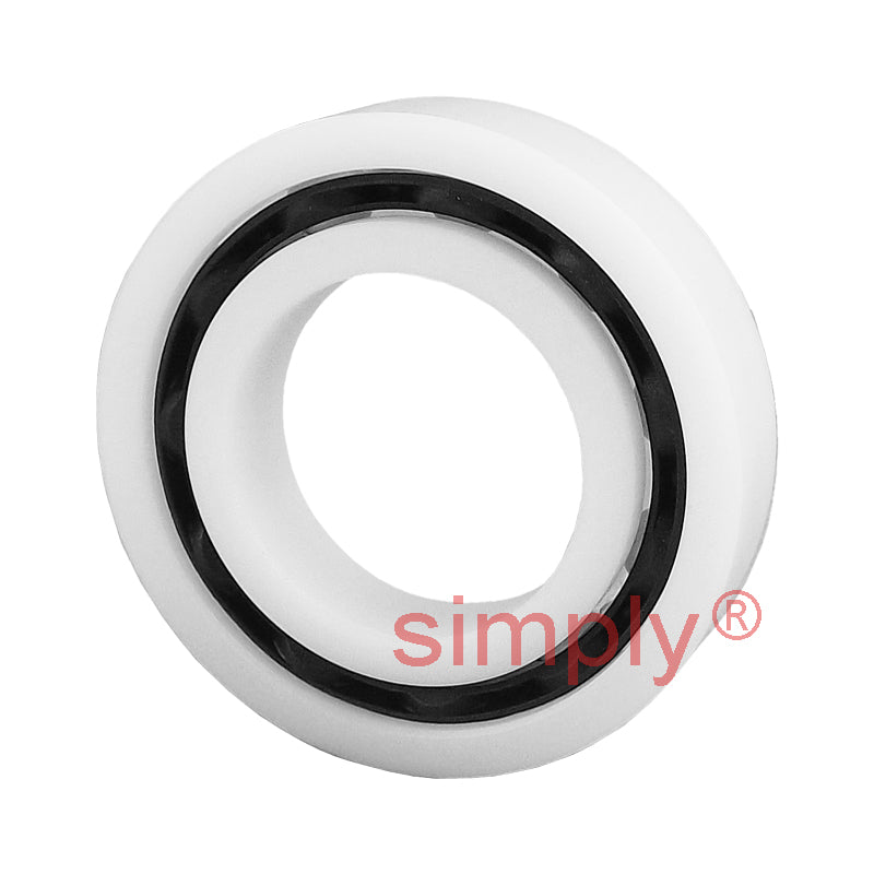 xiros xirodur BB6001B18010ES Open Type Radial Groove Ball Bearing with PA Cage and Stainless Steel Balls 12x28x8mm - Allow 2-3 Days