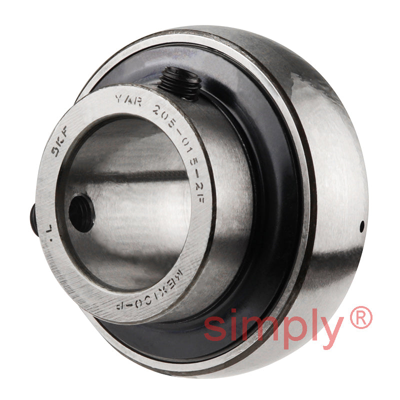 SKF YAR205-015-2F Grub Screw Type Bearing Insert 15/16 inch Bore 52mm Outside Diameter