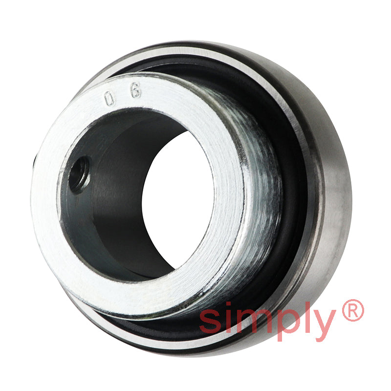 SKF YET206 Eccentric Locking Collar Bearing Insert with 30mm Bore 62mm ...