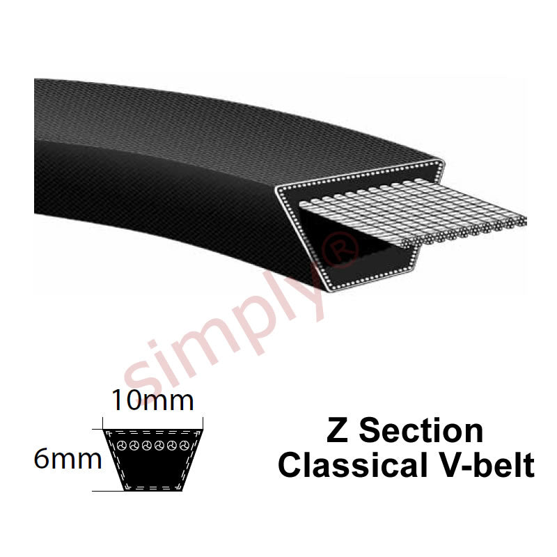Z47.25 Continental PowerSpan Classical Z-Section V-Belt